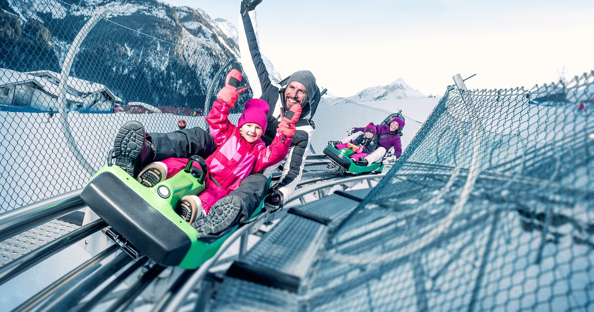 Maisi Flitzer The year round toboggan run in Kaprun